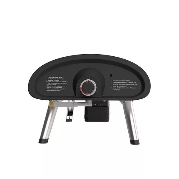 Member's Mark 12 Portable Rotating Gas Pizza Oven, Black - Image 5
