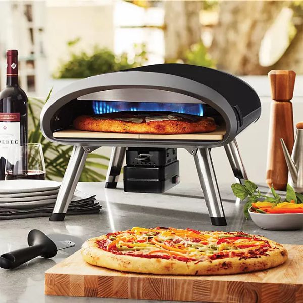 Member's Mark 12 Portable Rotating Gas Pizza Oven, Black - Image 8