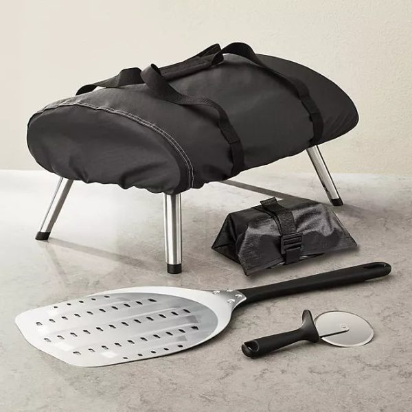 Member's Mark 12 Portable Rotating Gas Pizza Oven, Black - Image 9