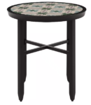 Hampton Bay Ellington Steel Bistro Table With Tile Top