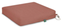 21 W x 21 D x 3 Thick Square Outdoor Dining Seat Cushion in Cedarwood