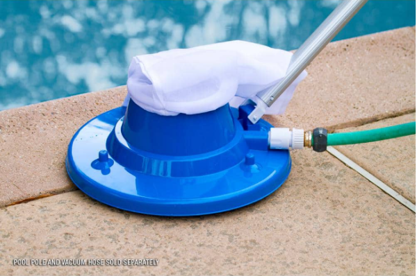 HDX Deluxe Swimming Pool Leaf Vacuum Head with Suction Jets and Leaf Bag