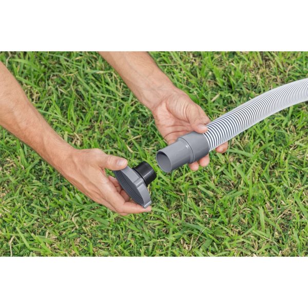 Mainstays 35 ft. Pool Cleaning Hose with Adaptors - Image 5