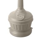 Commercial Zone Smoker’s Outpost Standard Cigarette Receptacle, Beige