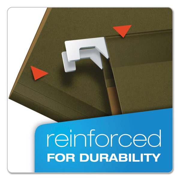Pendaflex Reinforced Hanging File Folders w/ Printable Tab Inserts, Legal Size - Image 2