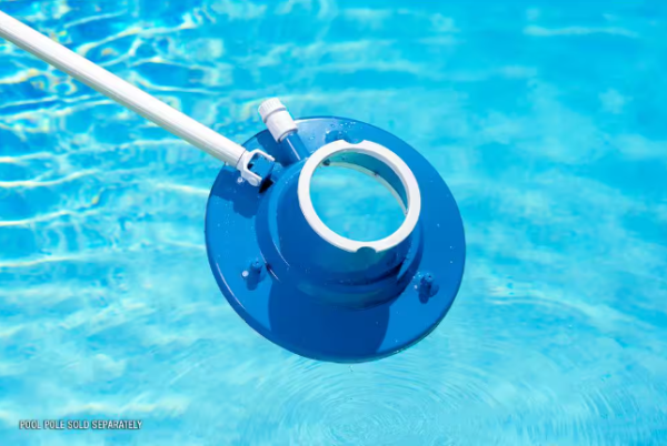 HDX Deluxe Swimming Pool Leaf Vacuum Head with Suction Jets and Leaf Bag - Image 4
