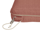 21 W x 21 D x 3 Thick Square Outdoor Dining Seat Cushion in Cedarwood