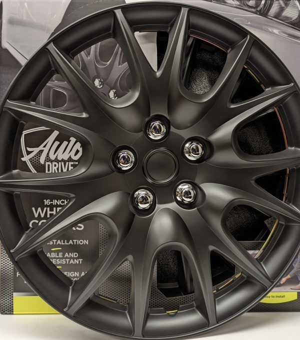 Auto Drive 16-in Wheel Cover, KT950-16MBK - Image 2