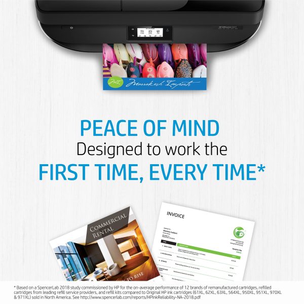 HP 902XL High-Yield Yellow Ink Cartridge, EXP 7/24 - Image 4
