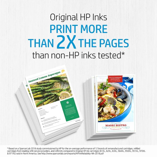 HP 902XL High-Yield Yellow Ink Cartridge, EXP 7/24 - Image 5