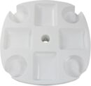 Outdoor Beach Umbrella Table - 4 Drink Holders and Tray Slots
