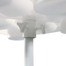 Outdoor Beach Umbrella Table - 4 Drink Holders and Tray Slots