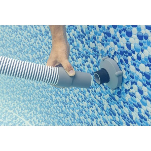 Mainstays 35 ft. Pool Cleaning Hose with Adaptors - Image 6