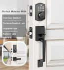 Exterior Door Entry Handle with Door Lever