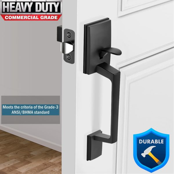 Exterior Door Entry Handle with Door Lever - Image 5