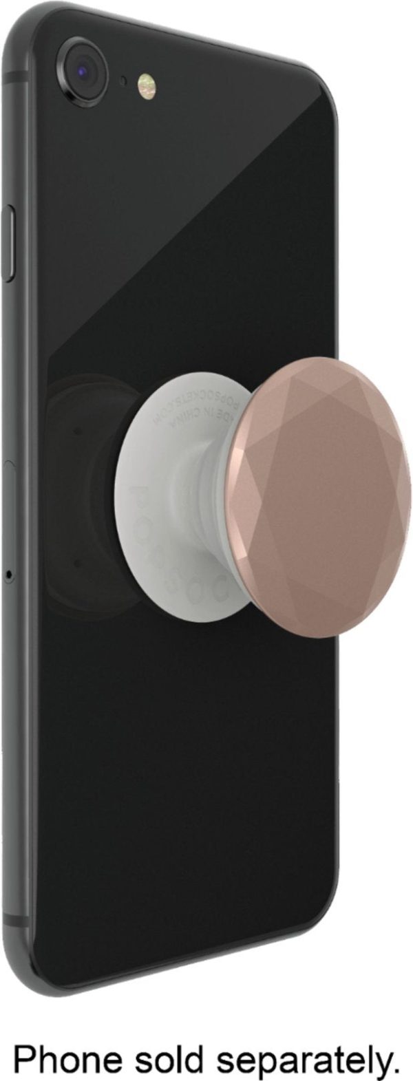 PopSockets Premium Cell Phone Grip/ Stand, Metallic Diamond Rose Gold - Image 3
