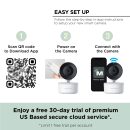 Merkury Smart Indoor Auto-Tracking Wi-Fi Camera