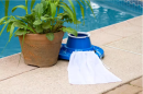HDX Deluxe Swimming Pool Leaf Vacuum Head with Suction Jets and Leaf Bag