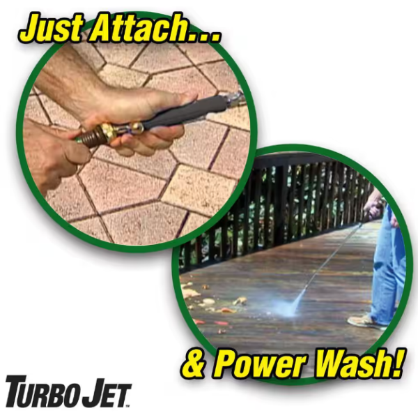 Turbo Jet High Spray Hose Nozzle Attachments - Image 7