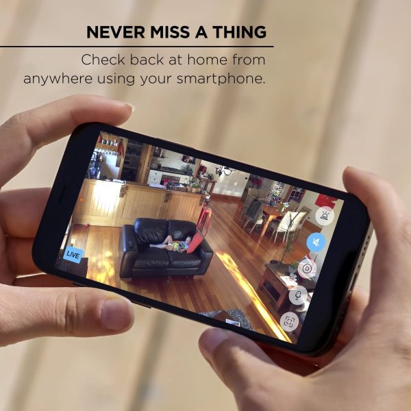 Merkury Smart Indoor Auto-Tracking Wi-Fi Camera - Image 6
