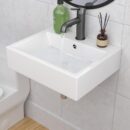 Wall Mounted Vessel Sink, White