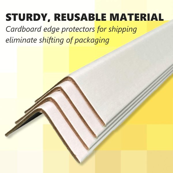 Cardboard Edge Protector 2” X 2” X 18”, Pack of 100 - Image 3