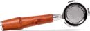54mm Bottomless Portafilter, Rosewood Handle