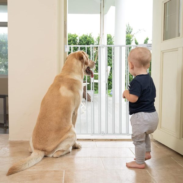 Babelio 34 Extra Tall Baby/Dog Gate, White - Image 6