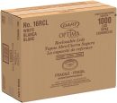 Dart Optima White Reclosable Foam Cups Lids, 16 oz., 1000/Carton