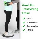 Weight Transfer & Mobility Aid w/ 360 Rotation, 15 Diameter