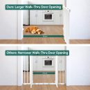 Babelio 34 Extra Tall Baby/Dog Gate, White