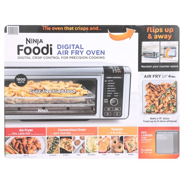 Ninja FT102A Foodi 9-in-1 Digital Air Fry Oven, Convection Oven, Toaster - Image 2