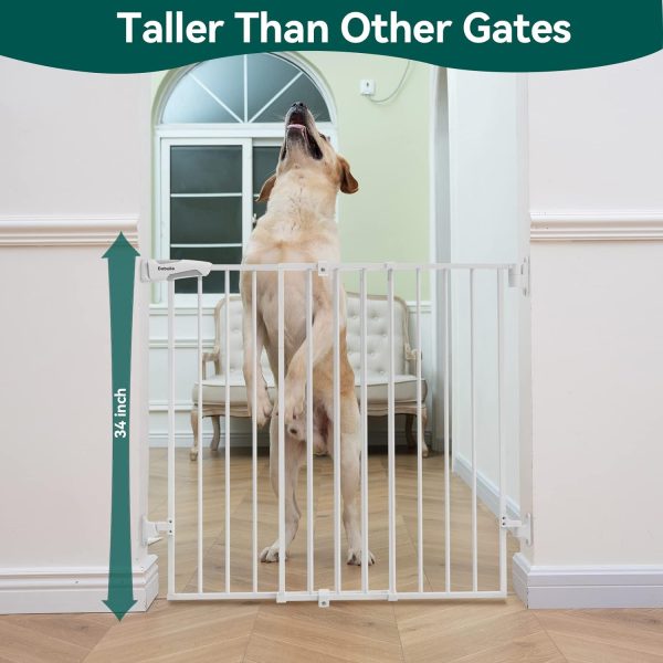 Babelio 34 Extra Tall Baby/Dog Gate, White - Image 2