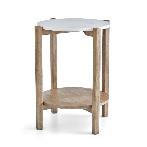 Better Homes & Gardens Round Marble End Table - Image 4