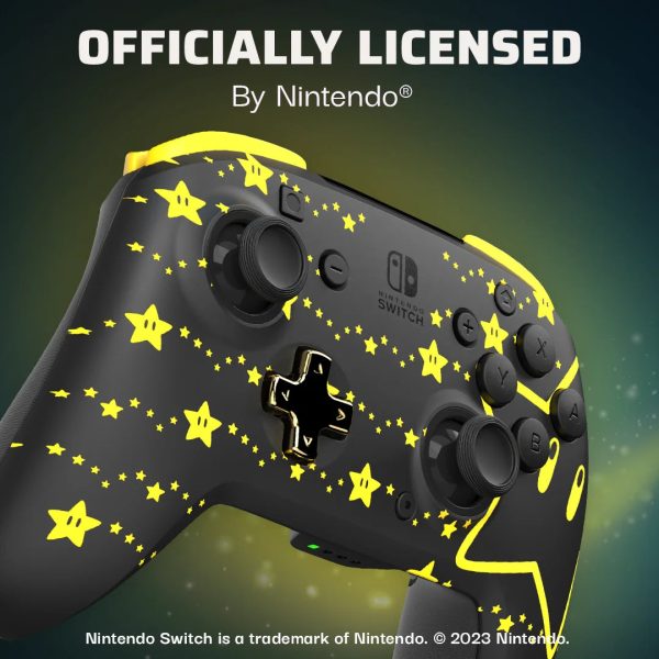 PDP REMATCH GLOW Wireless Controller: Super Star For Nintendo Switch - Image 5