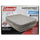 18in Raised Air Mattress, with Rechargeable Pump, Queen