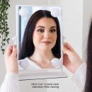 Danielle Creations Slim L.E.D. Lighted Vanity Makeup Mirror, White