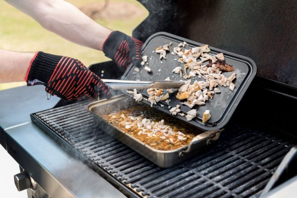 Charbroil Grill+ Roasting Dish And Cutting Board, Stainless Steel - Image 4