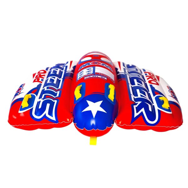WOW Sports Watersports Pro Steer 1-Person Waterski Towable Tube for Boating - Image 3