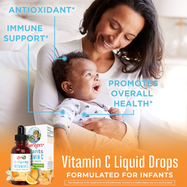 MaryRuth Organics Cocomelmon Infant Vitamin C Liquid Drops, Organic, 1 fl oz - Image 2