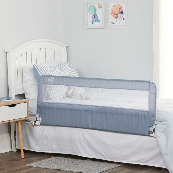 Regalo Extra Long Hideaway Bedrail, Gray - Image 2