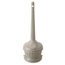 Commercial Zone Smoker’s Outpost Standard Cigarette Receptacle, Beige