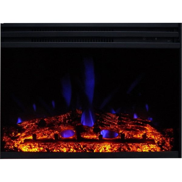 Hanover 24.4 x 17.6 x 7Electric Fireplace Insert with Enhanced Log Display - Image 5