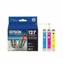 Epson 127XL C/M/Y 3pk Ink Cartridges - Cyan, Magenta, Yellow