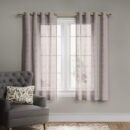 Light Filtering Textured Weave Window Curtain Panel - 54x84