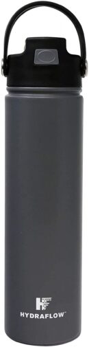 Hydraflow Hybrid - Triple Wall Vacuum Insulated Bottle with Flip Straw