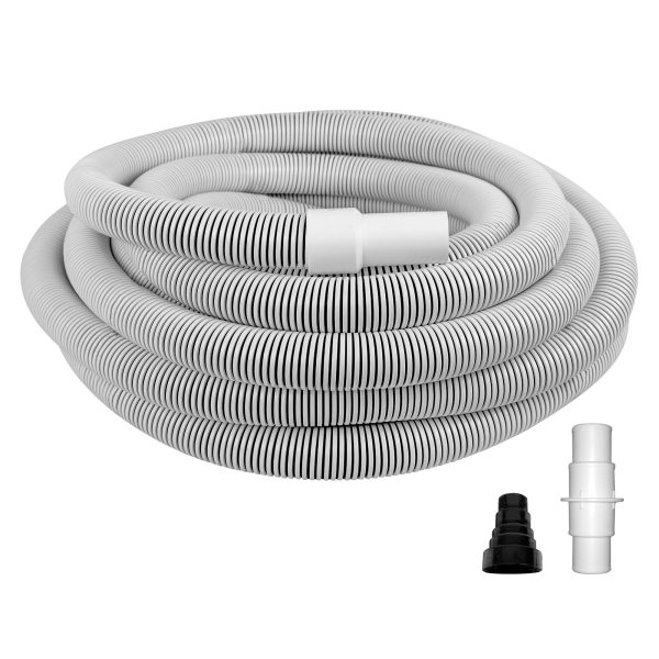 Mainstays 35' Swimming Pool and Spa Vacuum Hose with Adapter Set