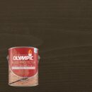 Olympic 1 Gallon Oxford Brown Exterior Solid Wood Protector Stain + Sealant