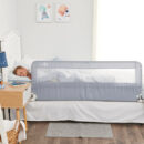 Regalo Extra Long Hideaway Bedrail, Gray