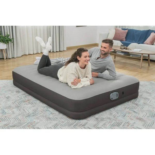 Coleman AlwayzAire Tough Guard Air Mattress Queen 14 with Dual Pump - Image 3